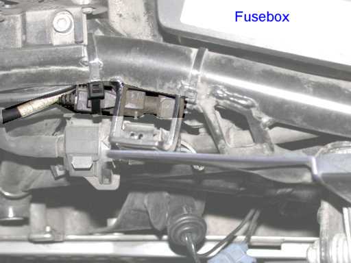 Top view of connectors